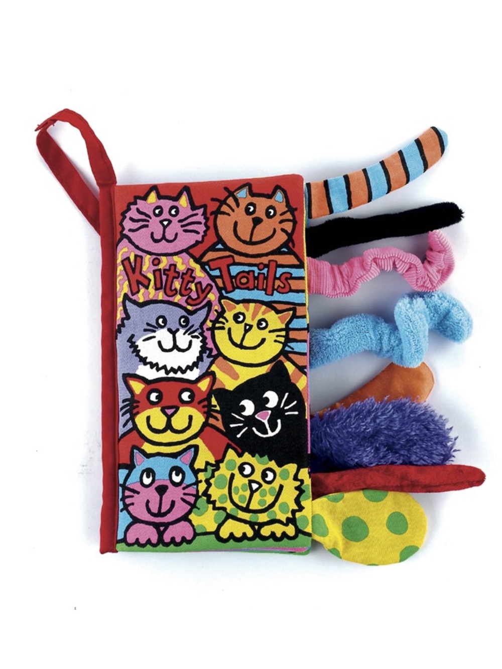 Jellycat Kitty Tails Retired Soft Activity Book